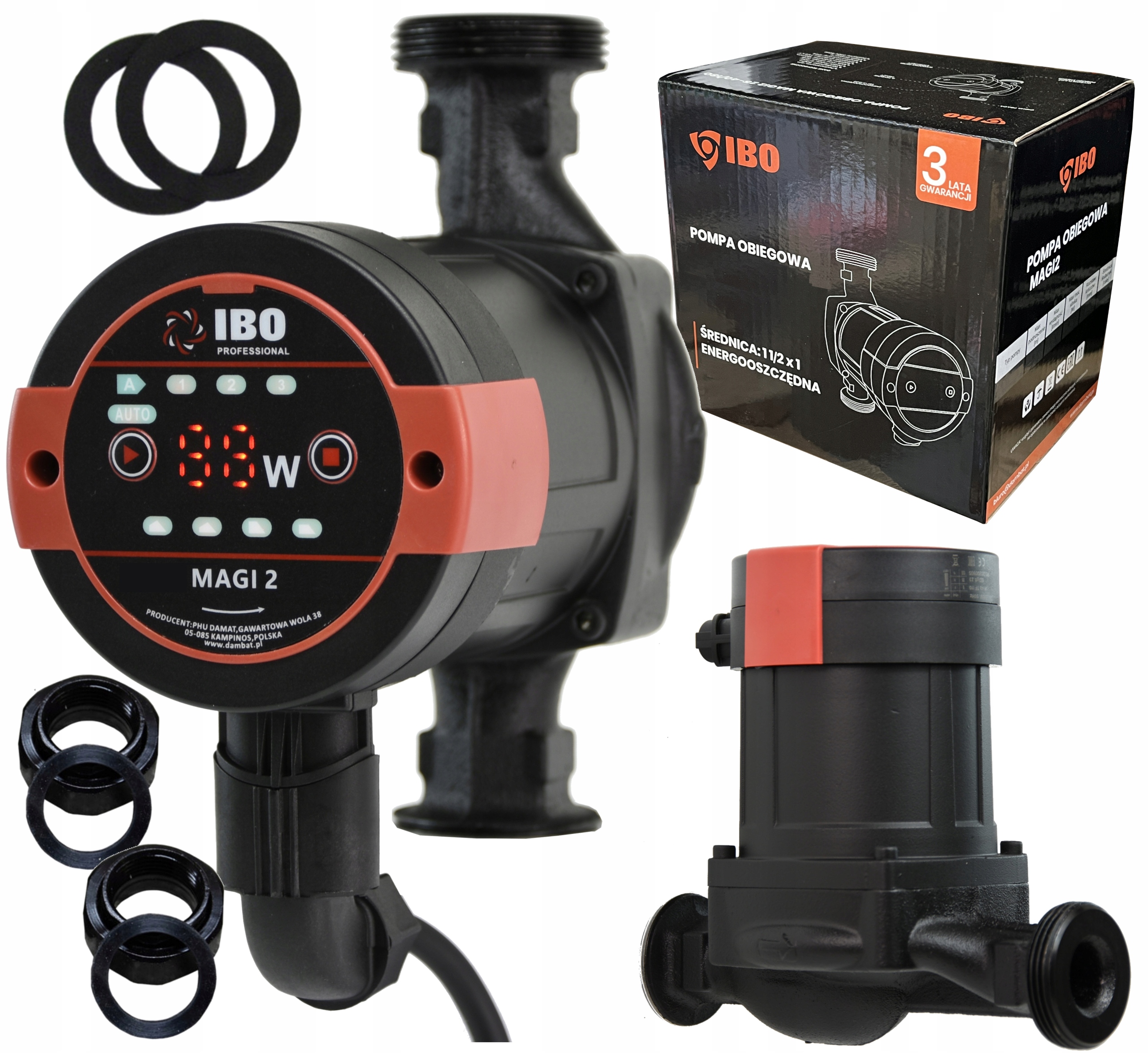 IBO Magi2 25-80/180 OBEHOVÉ ČERPADLO ÚSPORA ENERGIE